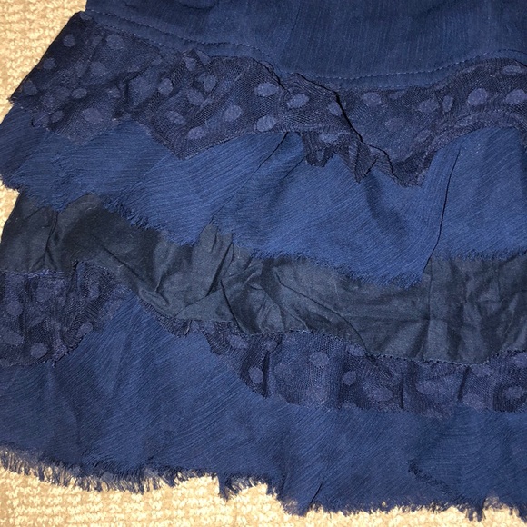 Hollister Navy tiered skirt - Picture 3 of 4